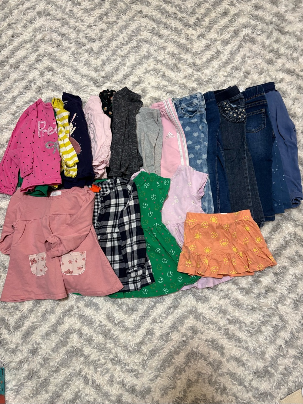 2T Girls Assorted Bundle - Tops and Bottoms in great shape!